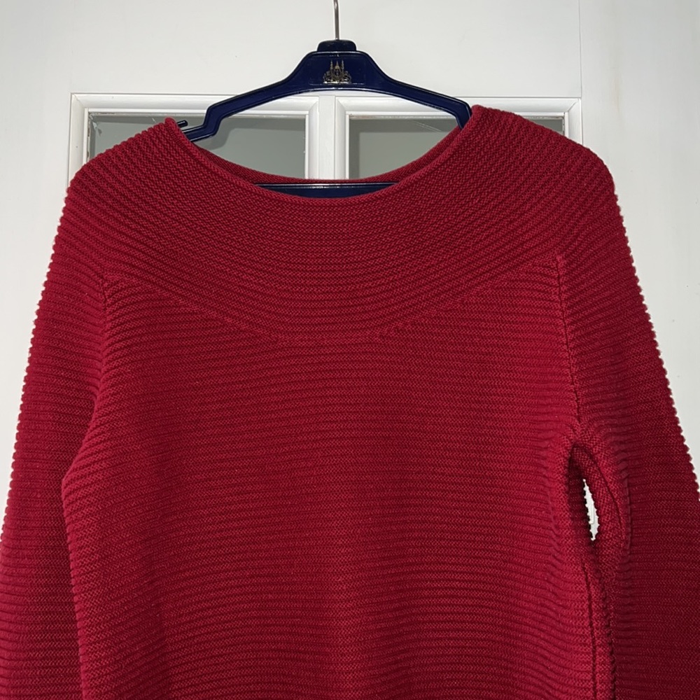 Talbots small, ribbed, scooped neck Sweater - Picture 6 of 16
